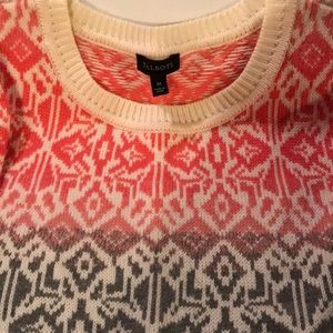 Talbots snowflake sweater